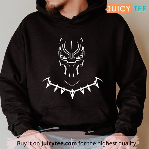 Trending Hoodies, Panther Shirt, Black Panther Shirt, Wakanda Forever, Disney Trip, Disney Outfits, Disney Trips, Black Panther, Hoodie Design