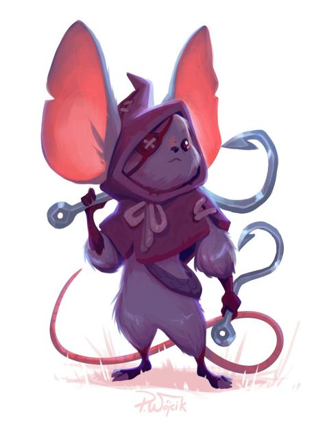 Mouse Warrior, Maus Illustration, Mouse Illustration, Male Character, Dungeons And Dragons Characters, Game Character Design, Creature Concept Art, Arte Fantasy, Creature Concept