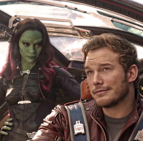 Peter Quill And Gamora, Quill And Gamora, Star Lord And Gamora, Gamora And Peter, Hope Pym, Gamora Costume, Heather Mason, Taurus Personality, Maria Hill