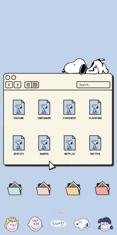 Snoopy Cute Aesthetic, Ios Wallpaper Widget, Snoopy Homescreen Wallpaper, Snoopy Macbook Wallpaper Hd, Snoopy Homescreen Layout, Snoopy Ios Layout, Snoopy Phone Layout, Snoopy Phone Theme, Snoopy Icon Aesthetic