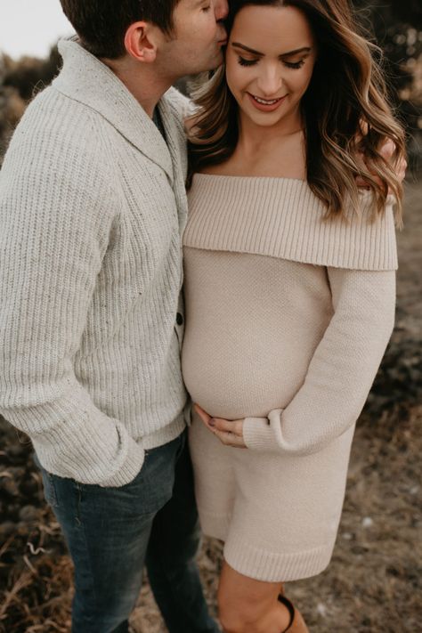 Family Maternity Pictures, Bump Pictures, Maternity Sweater Dress, Maternity Photo Shoot, Poses For Photos, Family Maternity, Maternity Photos, Throwback Thursday, Pregnancy Shoot