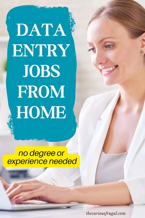 If you’re looking for a work-from-home job without experience or a degree, data entry jobs from home are the way to go. Whether you want a full-time or casual or weekend data entry job from home to fit in with your life, this article will show you where to find legit data entry jobs from home. From Amazon to medical data entry, you’ll find something that’s a good fit for you to work online. Let’s go! Data Entry Job, Data Entry Jobs From Home, Online Data Entry Jobs, Wfh Job, Best Way To Make Money, Work From Home Companies, Jobs From Home, Teaching English Online, Data Entry Jobs