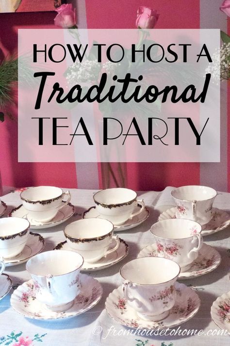 I love these traditional tea party ideas! All the food, scone recipes, clotted cream, finger sandwiches and sweets that you need to host the perfect afternoon tea. #TraditionalTeaParty #AfternoonTea #TeaTime Traditional Tea Party, Adult Tea Party, Type Of Tea, Tea Party Menu, Tea Party Sandwiches, Tea Party Ideas, Scone Recipes, Making Iced Tea, English Tea Party