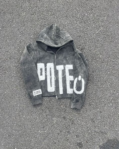 potentia hoodie. 400 GSM Embroidered Logos Acid Washed Cropped Hem Oversized Fit Acid Wash Hoodie, Cool Shirt Designs, Acid Wash, Oversized Fits, Zip Hoodie, Cool Shirts, Shirt Designs, Quick Saves, Logos