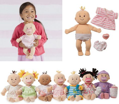 Gift Guide: The Very Best Babies, Dolls & Doll Accessories For All Ages & Stages - what moms love Baby Stella Doll, Best Baby Doll, Baby Stella, Amazing Gift Ideas, Baby Doll Accessories, Best Toys, Manhattan Toy, Dolls Accessories, Toys For Girls