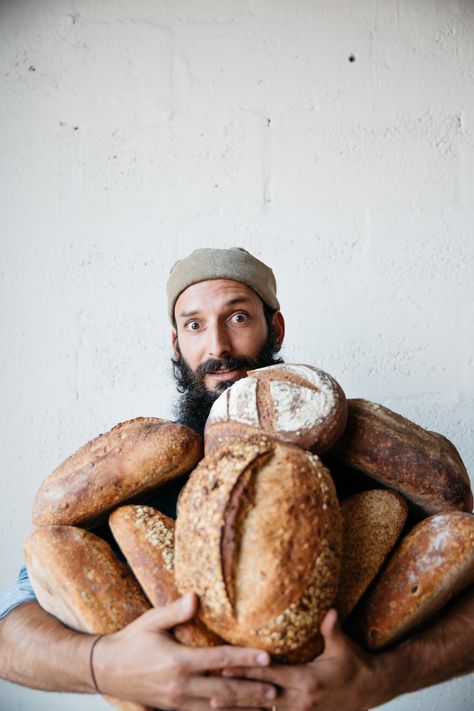 Leavened Bread, Tall Tale, Baker Photography, Bakery Branding, French Bakery, Bread Baker, Try Your Best, Bakery Bread, Bread And Pastries