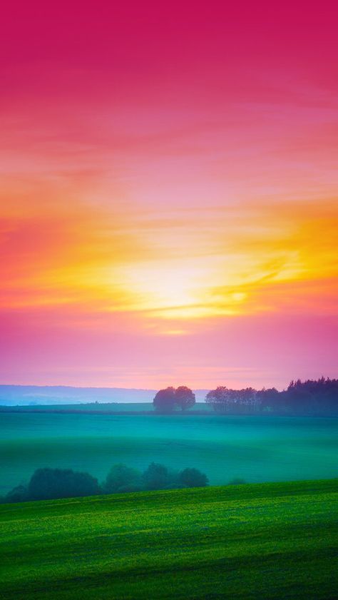 Sunrise Background, Scenery Pictures, Trending Pins, Beautiful Landscape Wallpaper, Phone Wallpaper Images, Beautiful Nature Wallpaper, Colorful Landscape, Alam Yang Indah, Anime Scenery Wallpaper