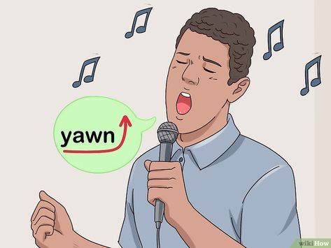 How to Sing High Notes (with Pictures) - wikiHow Notes With Pictures, Family Night Activities, Vocal Warmups, Vocal Cords, Writing Lyrics, Vocal Lessons, Voice Teacher, How To Sing, Voice Lesson