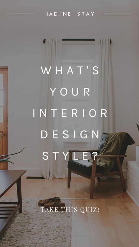 What's your interior design style? Take my interior design quiz to find out! Do you love modern, mid century, farmhouse, traditional, rustic, glam, eclectic, or industrial? Or maybe you like a few styles...I can help you put a name to your unique decorating style! Quiz by Nadine Stay. nadinestay.com #stylequiz #interiordesign #interiordesignquiz #homedecor #farmhouse #rustic #eclectic #modern #midcentury #glam #industrial #traditional Interior Design Quiz, Design Quiz, Interior Design Styles Quiz, Living Room Drawing, Design Style Quiz, Aesthetic Interior Design, Interior Design Minimalist, Aesthetic Interior, Interior Design Per La Casa