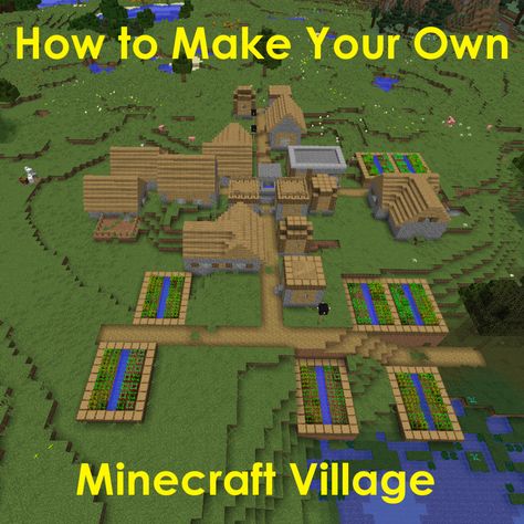 Village In Minecraft, Mine Minecraft, Minecraft Village, Minecraft Inspo, Minecraft Blueprints, Minecraft Party, Cool Minecraft, Minecraft Architecture, Better Homes And Garden