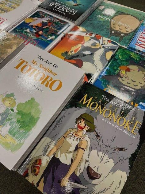 The Art Of Ponyo Book, Studio Ghibli Books, Studio Ghibli Core, Studio Ghibli Manga, Ghibli Books, Totoro Merch, Studio Ghibli Merch, Ghibli Core, Ghibli Collection