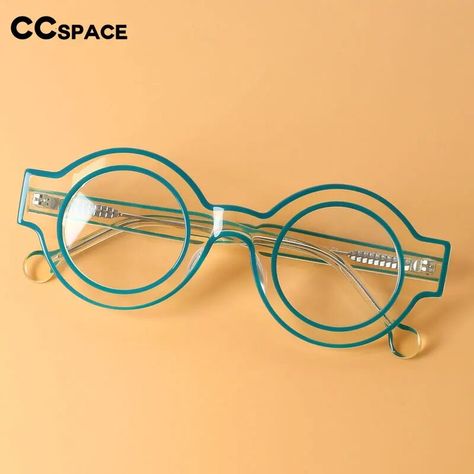 Statement Glasses, Unique Glasses Frames, Bold Glasses, Unique Eyeglasses, Glasses Frames Trendy, Perfect Vision, Mens Glasses Fashion, Funky Glasses, Unique Glasses