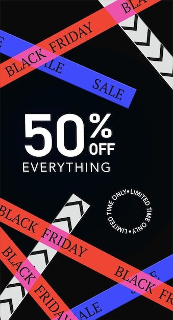 Art Sale Poster, Black Friday Advertising Ideas, Black Friday Branding, Black Friday Ads Design, Black Friday Poster Design, Black Friday Design Graphics, Price Tags Design, 50% Off, Black Friday Design Ideas