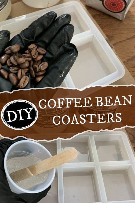 Coffee Beans Diy, Coffee Bean Coasters, Coffee Bean Resin, Coffee Bean Decor, Coffee Bean Tree, Coffee Beans Photography, Coffee Bean Candle, Coffee Ornaments, Coffee Bean Art