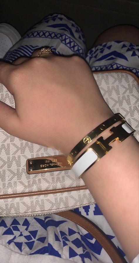 Hermes And Cartier Bracelets, Cartier Bracelets, Cartier Bracelet, Cartier, Bangles, Bracelet, Closet