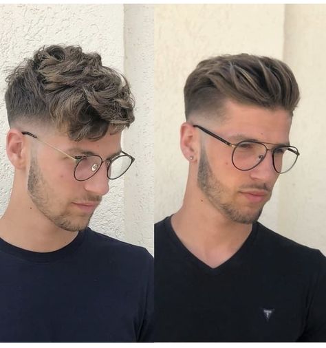 Oval Face Haircuts Men, Oval Haircut, Oval Face Men, Medium Long Haircuts, Mens Hairstyles Medium, Oval Face Haircuts, Hairstyles With Glasses, Oval Face Hairstyles, Faded Hair