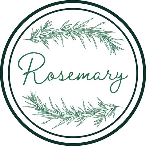 ROSEMARY_LOGO_COLOR Rosemary Logo, Happy Hour Food, Holiday Monday, Unique Cocktails, Food Family, Wine List, Pizza Pasta, Signature Cocktail, Save The Dates