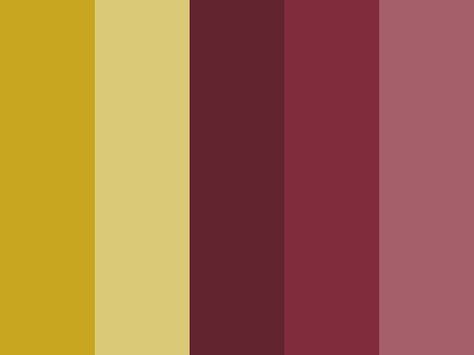 Pineapple Party by ivy21 golden, lemon, maroon, mauve, pineapple, pink, punch, red, tropical, yellow Maroon And Yellow Wedding, Party Color Palette, Maroon Interior, Guest Room Colors, Kitchen Yellow, Shades Of Maroon, Pineapple Party, Pastel Nursery, Bedroom Colour Palette