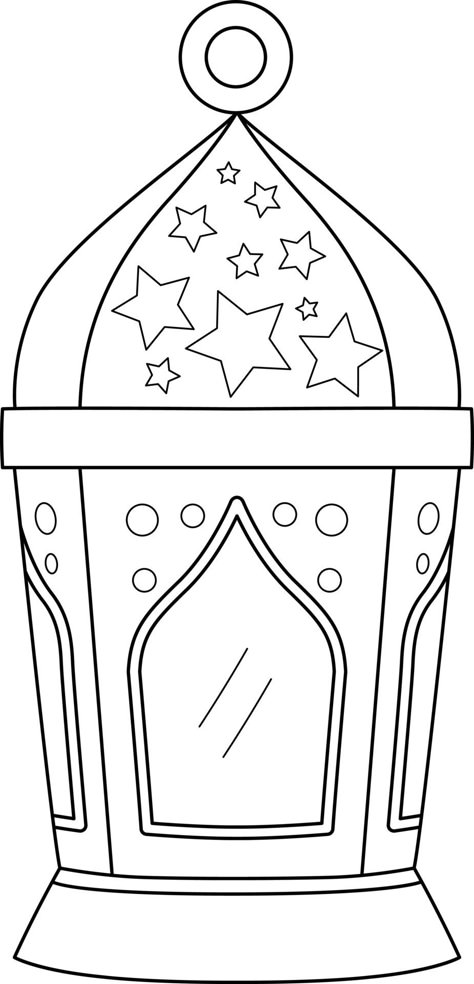 Lantern Coloring Page, Lantern Drawing, Thanksgiving Coloring Book, Drawing Pages, Pink Lanterns, Lantern Template, Muslim Kids Activities, Cool Stencils, Ramadan Kids