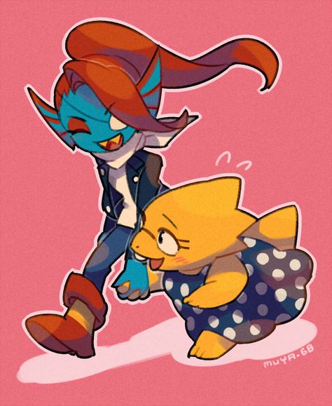 Undertale - Alphys x Undyne - Alphyne Alphys And Undyne, Undertale Ost, Fandom Fanart, Undertale Deltarune, Undertale Ships, Toby Fox, Undertale Drawings, Undertale Art, Undertale Fanart