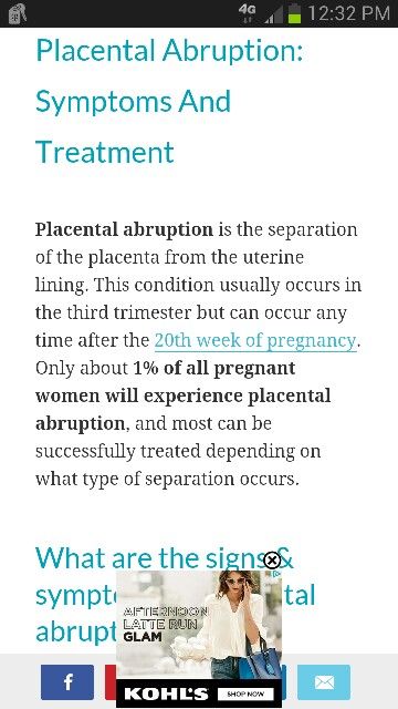 Placenta Abruption ■ http://americanpregnancy.org/pregnancy-complications/placental-abruption/ Placenta Benefits, Placenta Variations, Placenta Abruption, Abruptio Placenta Nursing, Previa Placenta Pregnancy, Placenta Encapsulation, Preterm Labor, Third Trimester, Family Planning