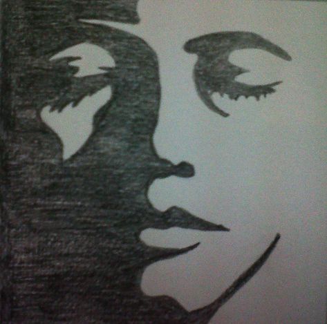 Draw Face Shadow Drawing, Face Sketches Simple, Face Shadow, Face Sketches, Awesome Drawing Ideas, Shadow Painting, Our Father Who Art In Heaven, Shadow Face, Hair Stenciling