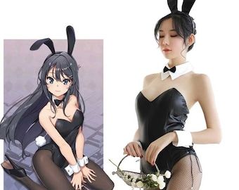 Naughty But Nice. de NghtyByNtr en Etsy Mai Cosplay, Halloween Cocktail Party, Playboy Bunny Costume, Bunny Cosplay, Bunny Girl Senpai, Japanese Costume, Maid Cosplay, Bunny Costume, Playboy Bunny