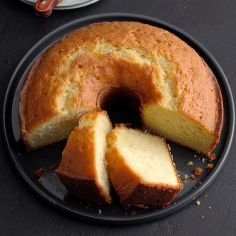 Blue Ribbon Butter Cake Traditional Easter Desserts, Bundt Recipes, Kentucky Butter Cake, Butter Cake Recipe, Vintage Baking, Summer Cakes, Pound Cake Recipes, Köstliche Desserts, Easter Dessert