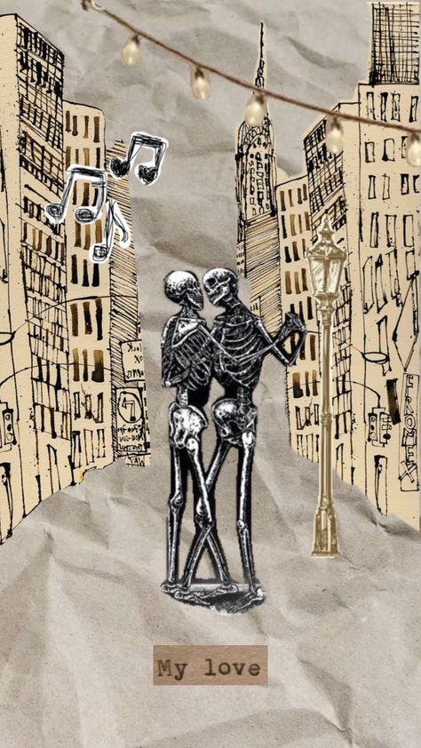 #loveaesthetic #couple #dance #skeleton #skeletonlovers Dance Skeleton, Couple Skeleton, Art Love Couple, One Last Dance, Couple Dance, Skeleton Couple, Oh Love, Skeleton Dance, Dancing Couple