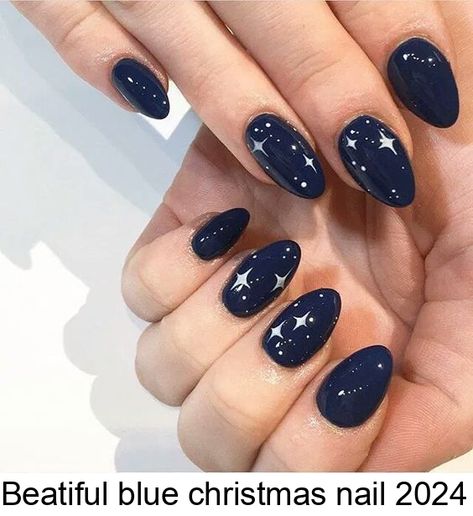 Flashy Blue Christmas Nails Designs Ideas 2023 Blue Nail Design, Christmas Nails Designs, Nails Designs Ideas, Blue Christmas Nails, Crafts Summer, Dot Nail Designs, Dark Blue Nails, Navy Nails, Navy Blue Nails