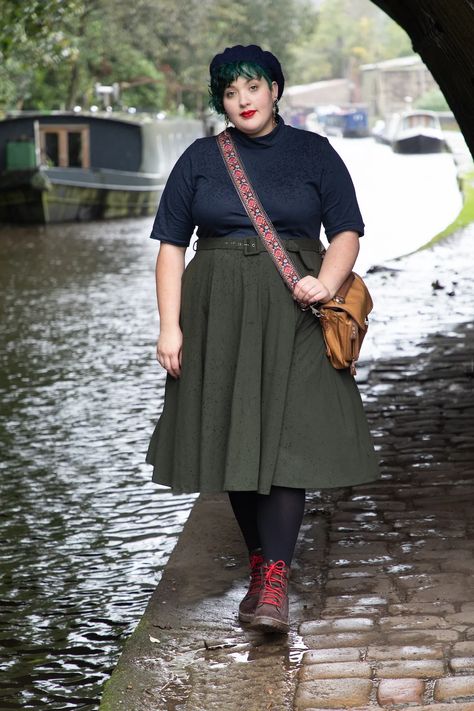 A Week of Outfits: Marie Southard Ospina | Cup of Jo A Week Of Outfits, Week Of Outfits, Outfit Plus Size, Cup Of Jo, Plus Size Vintage, Rainbow Dress, Of Outfits, Plus Size Skirts, Curvy Outfits