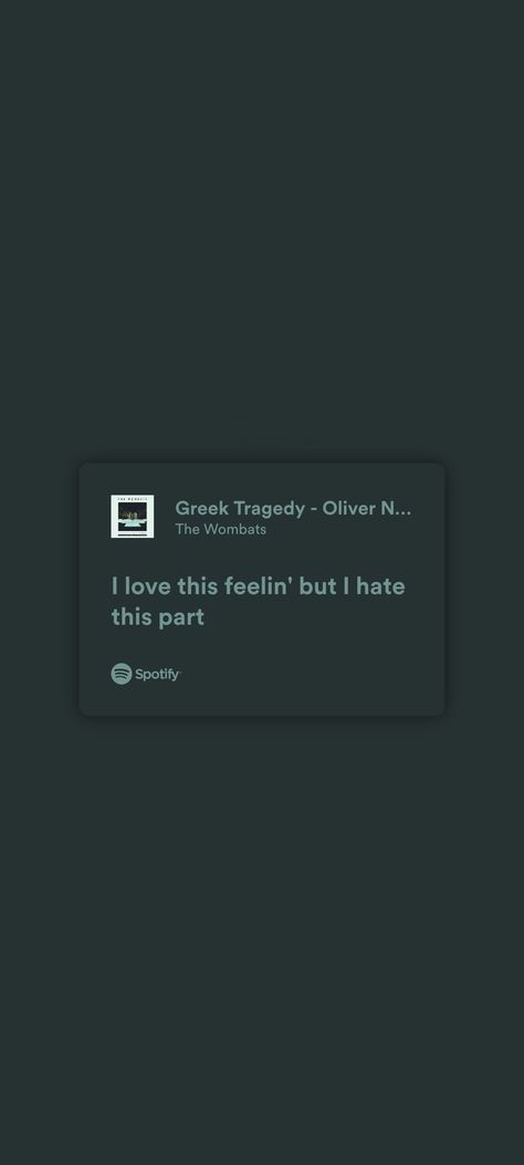 #lyrics#spotify#greektragedy On Bended Knee Spotify, On Bended Knee, The Wombats, Lyrics Spotify, Lyric Tattoos, Greek Tragedy, On Repeat, Tattoos, Music