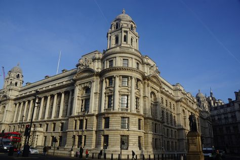 Old War Office Building, Whitehall, City of Westminster, London (1) Westminster London, Office Building, Westminster, Empire State, Ferry Building, Empire State Building, Ferry Building San Francisco, London, Architecture