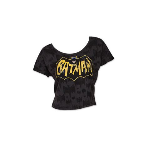 Batman 1960's Women's Fashion Shirt ❤ liked on Polyvore featuring tops, batman, shirts, crop top, cropped tops, shirt crop top, shirt top, cut-out crop tops and cropped shirts Marvel Crop Top, Comic-con Character Print Short Sleeve Tops, Batman Crop Top, Vintage Batman Shirt, Batman Tshirt, 1960s Fashion Women, Crop Top Shirt, Shirt Crop Top, Cropped Shirts