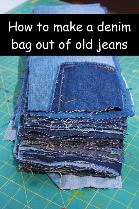 Jean Bags Diy, Jean Purses Ideas Recycled Denim, Diy Denim Wallet, Jean Bags Pattern Ideas, Diy Jean Purse, Upcycle Jeans Bag, Jean Pocket Purse, Diy Jeans Bag Tutorial, Jeans Bag Diy