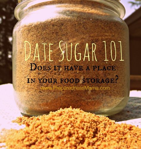 Date Sugar, Sugar Storage, Date Recipes, Daniel Fast, Store Food, Gluten Free Sweets, Dehydrated Food, How To Store, Food Supply