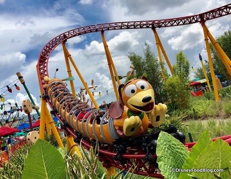 Slinky Dog Dash, Toy Story Land, Slinky Dog, Seven Dwarfs Mine Train, Disney World Rides, Disney Movies To Watch, Disney's Hollywood Studios, Disney Rides, Tower Of Terror