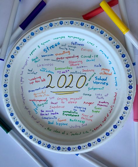 Ripping up all the negatives of 2020! #smashed #plate #newyear #ideas updated : #2021 #summer #smashplates Letting Go Smash Plates Ideas, Things To Write On A Plate To Smash, Let It Go Plate Smash Ideas, Smash Plate Ideas, Plate Smashing Therapy, Plate Smashing Ideas, Things To Let Go Of Plate, Let Go Plates, Letting Go Plates Ideas