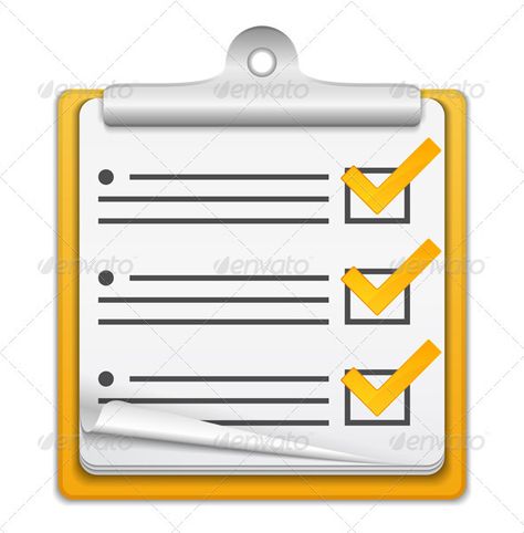 Check List  #GraphicRiver         Icon of an abstract check list, vector EPS10 illustration (shadows created using opacity masks)     Created: 27December12 GraphicsFilesIncluded: VectorEPS Layered: No MinimumAdobeCSVersion: CS Tags: abstract #box #check #checklist #checkbox #clipboard #curl #design #document #element #icon #list #mark #orange #page #paper #questionnaire #symbol #todo #web #website Design Document, Check Box, Vector Graphics Design, Business Banner, Print Fonts, Masters Degree, Business Advertising Design, Clipboard, Logo Icons