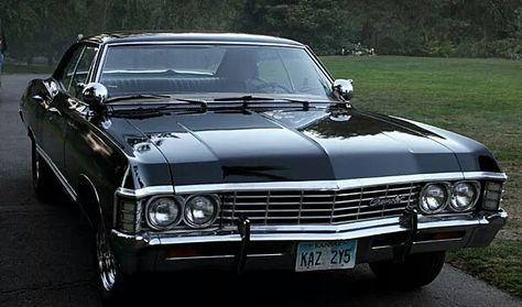 Baby aka 1967 impala kaz 2y5  Lawrence Kansas  2005 supernatural hotrod Supernatural Chevy Impala, Supernatural Background, Sam And Dean Supernatural, Impala 1967, Supernatural Impala, Supernatural Baby, Supernatural Bloopers, 1967 Chevrolet Impala, Supernatural Tumblr