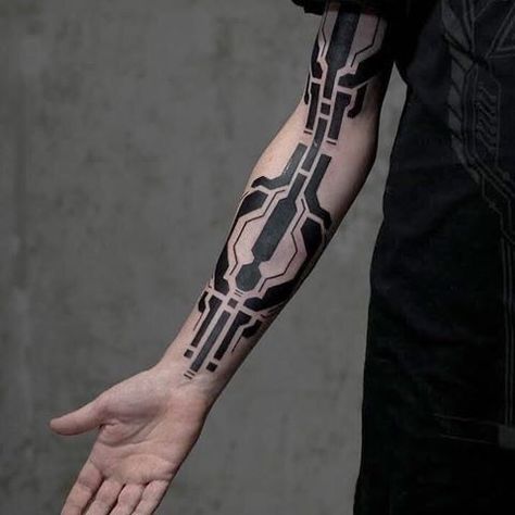 Circuit Tattoo, Biomech Tattoo, Electronic Tattoo, Tech Tattoo, Cyberpunk Tattoo, Forearm Band Tattoos, Rune Tattoo, Biomechanical Tattoo, Muster Tattoos