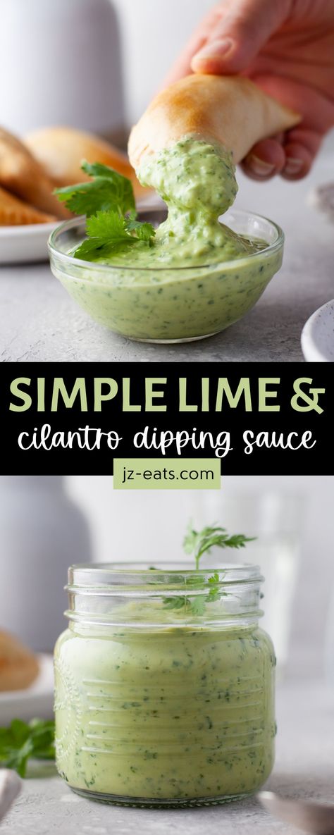 Creamy Cilantro Lime Sauce, Cilantro Lime Sauce, Cilantro Sauce, Cilantro Lime Dressing, Food Sauces, Couple Cooking, Taco Sauce, Lime Sauce, Sauces And Dips