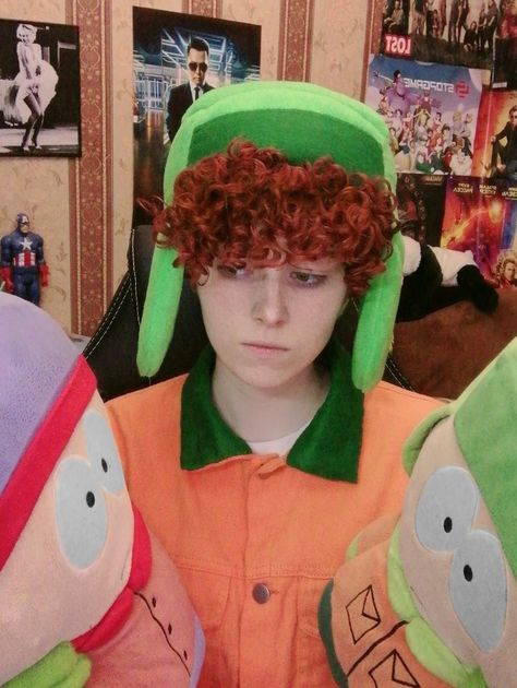 Kyle Cosplay South Park, Kyle Broflovski Cosplay, Southpark Cosplay, South Park Cosplay, Cosplay Idea, Kyle South Park, Kyle Broflovski, Trendy Halloween Costumes, Trendy Halloween