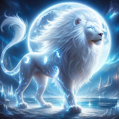 Fantasy Lion, Pet Anime, Lion Artwork, Mythical Creatures Fantasy, Mystical Animals, Fantasy Animals, Dragon Artwork Fantasy, Spirit Animal Art, Wild Animals Pictures