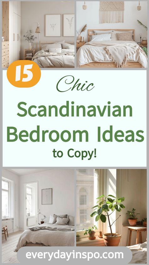 Get a cozy Scandinavian inspired bedroom with these tips and ideas. Swedish Living Room Scandinavian Style, Hygge Bedroom Decor, Scandinavian Inspired Bedroom, Swedish Bedroom, Cozy Scandinavian Bedroom, Bedroom Scandinavian Style, Living Room Scandinavian Style, Scandinavian Bedroom Decor, Scandinavian Style Bedroom