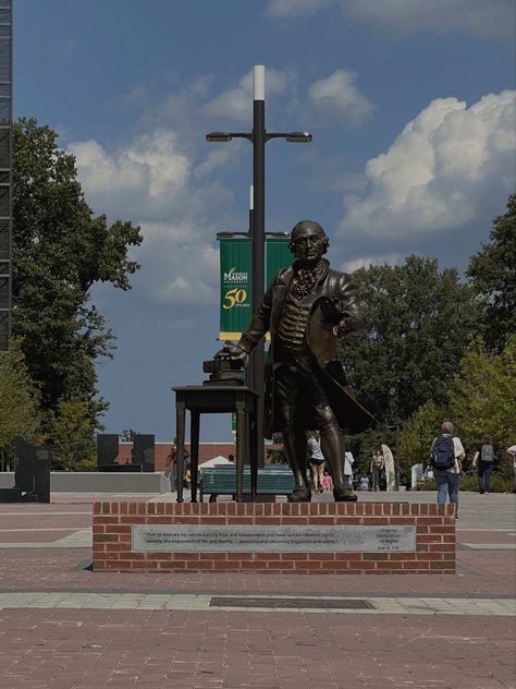 George Mason University Aesthetic, College Acceptance, George Mason, George Mason University, Life Vision, George Washington University, Dream College, Life Vision Board, Prayer Board