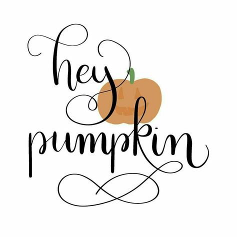 Hello Fall Quotes, Pumpkin Quotes, Pumpkin Patch Farm, Farmhouse Printables, Hey Pumpkin, Hey There Pumpkin, Calligraphy Writing, Stylist Tattoos, Fall Watercolor