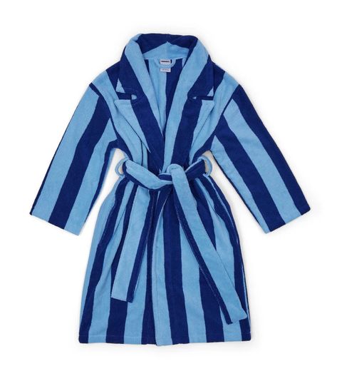 Wrap yourself in comfort with Hommey’s premium bathrobes and beach robes. Experience the luxury of our men's and women's dressing gowns. Shop now! Cotton Dressing Gown, Large Belt, Kids Robes, Winter Morning, Colour Ways, Water Droplets, Dressing Gown, Beach Day, Blue Stripes