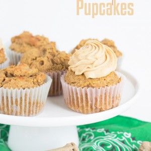 Peanut Butter Pumpkin Pupcakes with Cream Cheese Frosting Pet Diy Ideas, Cupcakes For Dogs Recipe, Pupcake Recipe, Dog Cake Recipes, Cake Dog, Easy Dog Treat Recipes, Pet Diy, Dog Cupcakes, Dog Biscuit Recipes