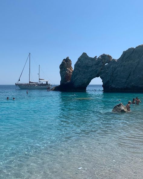 Lalaria beach, skiathos Lalaria Beach, Greek Summer, Skiathos, Beautiful Views, Film, Water, Pins